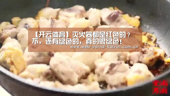 【开云体育】灭火器都是红色的? 不,还有绿色的,真的很绿色!(图4) 开云体育